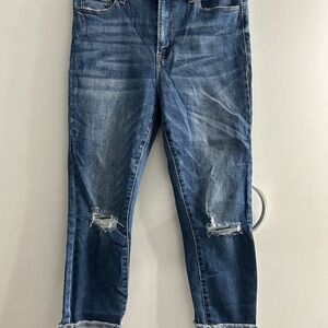 Vervet high rise cuffed skinny jeans